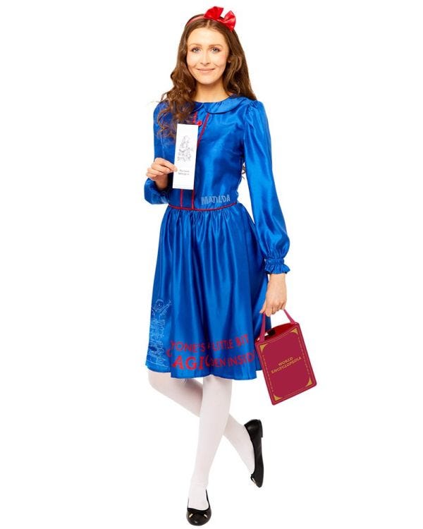 Roald Dahl Costumes | Matilda, Willy Wonka & More | Eco Friendly: No ...