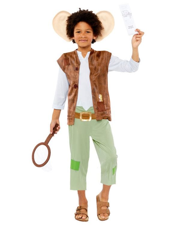 Roald Dahl BFG - Child Costume