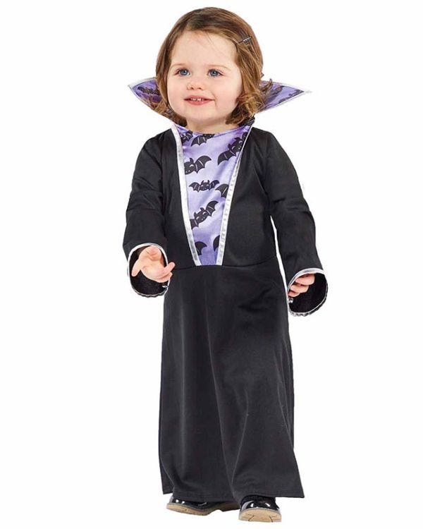 Violet Vampiress - Childs Costume