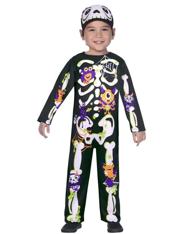 Skeleton Cutie - Child Costume