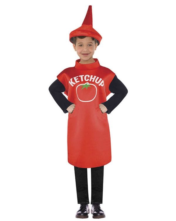 Ketchup Bottle - Childs Costume