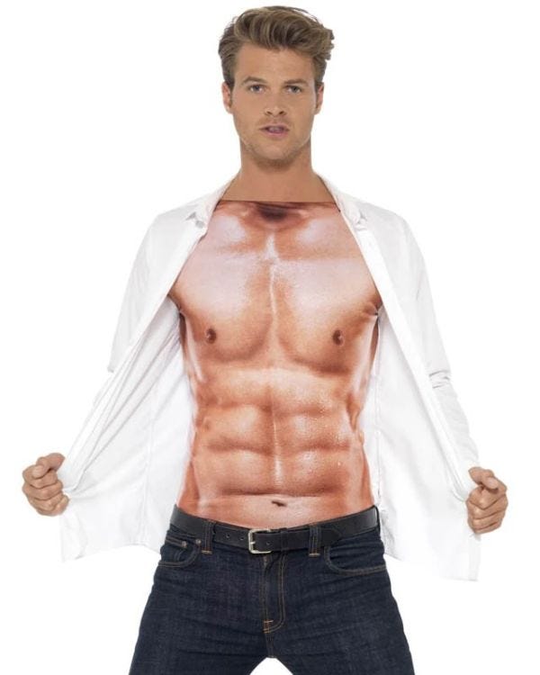 Muscle Optics T-Shirt - Adult Costume