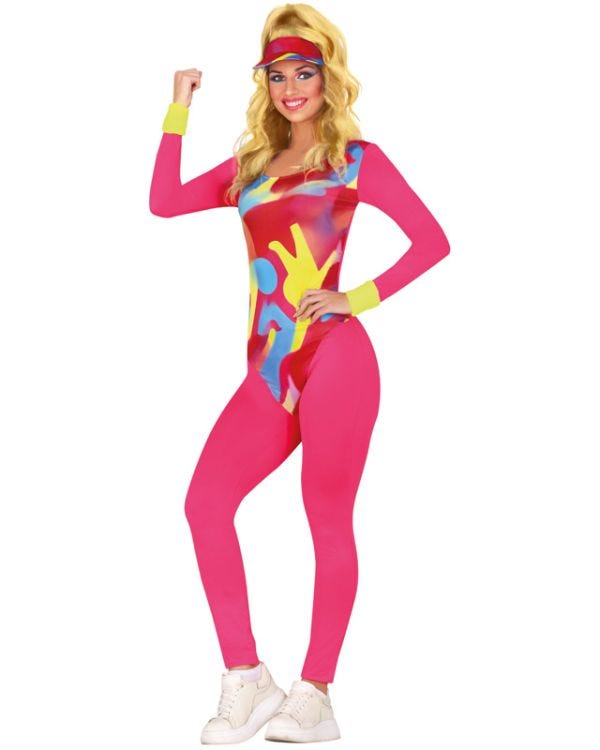 80s Get Physical Girl - Adult Costume