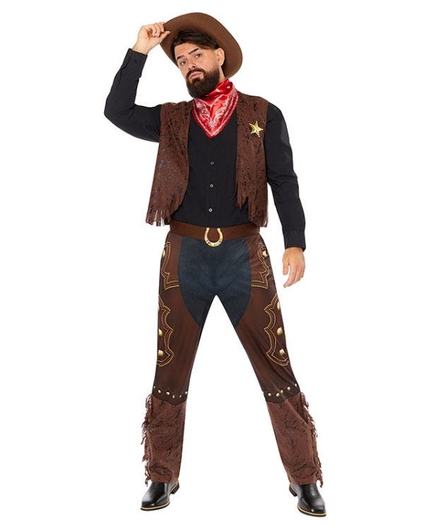 Western Cowboy - Adult Costume