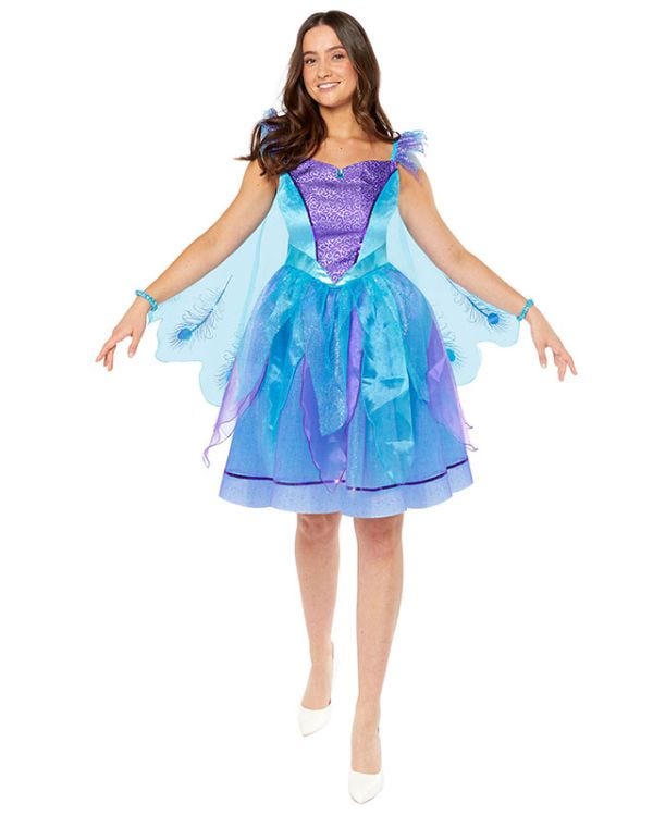 Elegant Peacock - Adult Costume