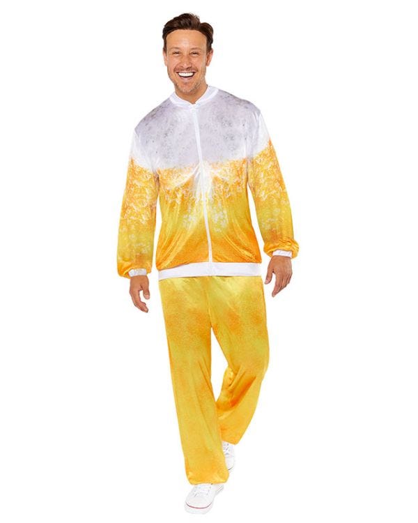 Adult Beer Shell Suit - Adult Costume
