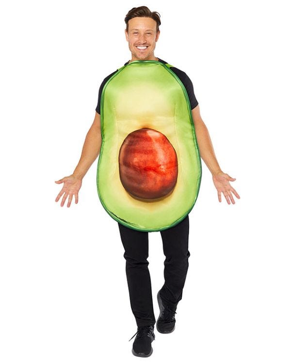 Avocado Tabard - Adult Costume