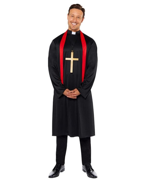 Vicar - Adult Costume