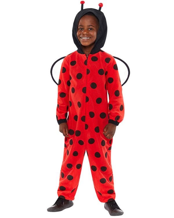 Ladybug Onesie - Child Costume