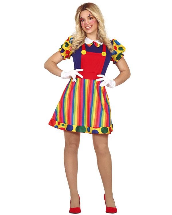 Lady Clown - Adult Costume