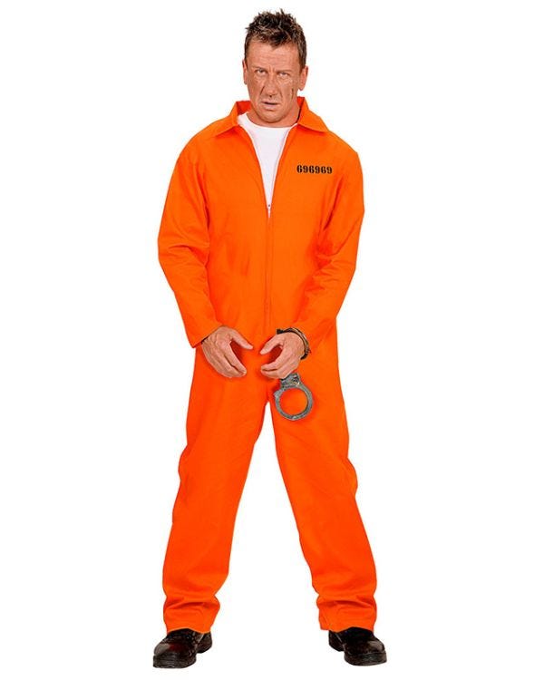 Prison Inmate - Adult Costume