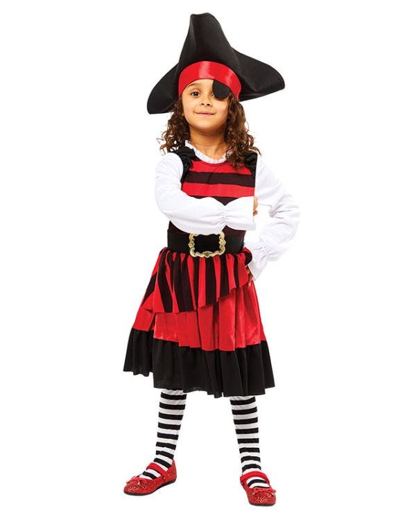 Pirate Lass - Girls Costume