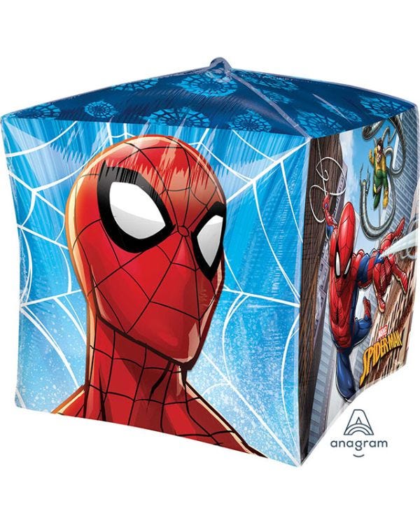 Cubez Spider-Man Balloon - 15&quot;