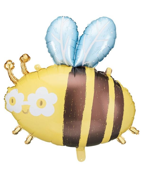 Pretty Bumblebee Shape Balloon - 22&quot; Foil