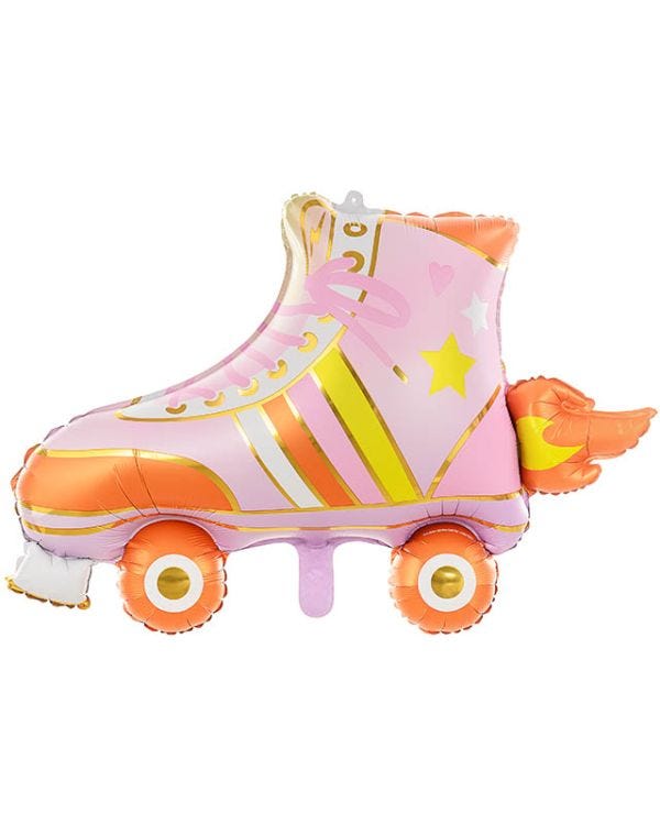 Retro Roller Skate Shape Balloon - 29&quot; Foil