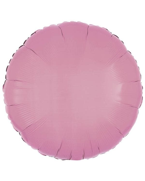 Metallic Pink Round Foil Balloon - 18&quot; Foil