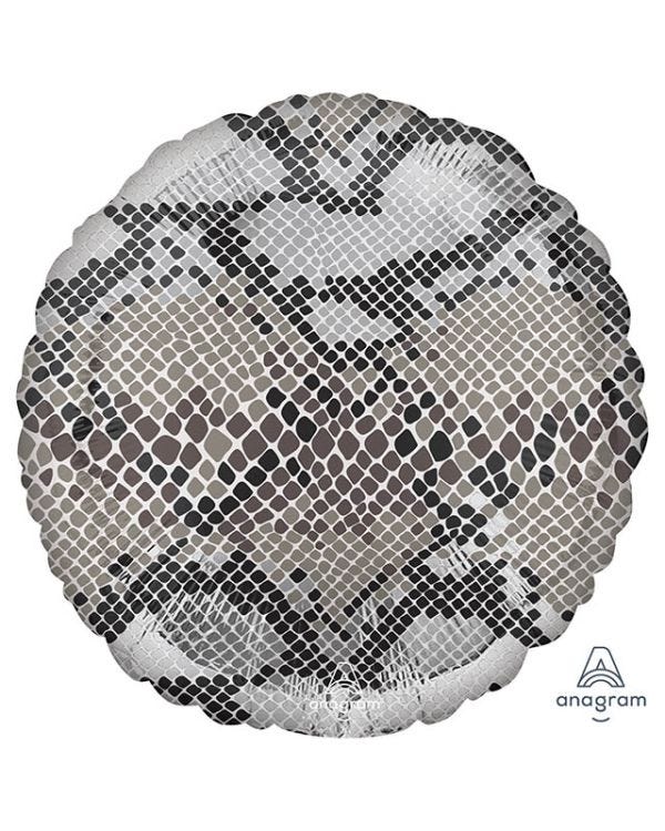 Snake Skin Print Balloon - 18&quot; Foil
