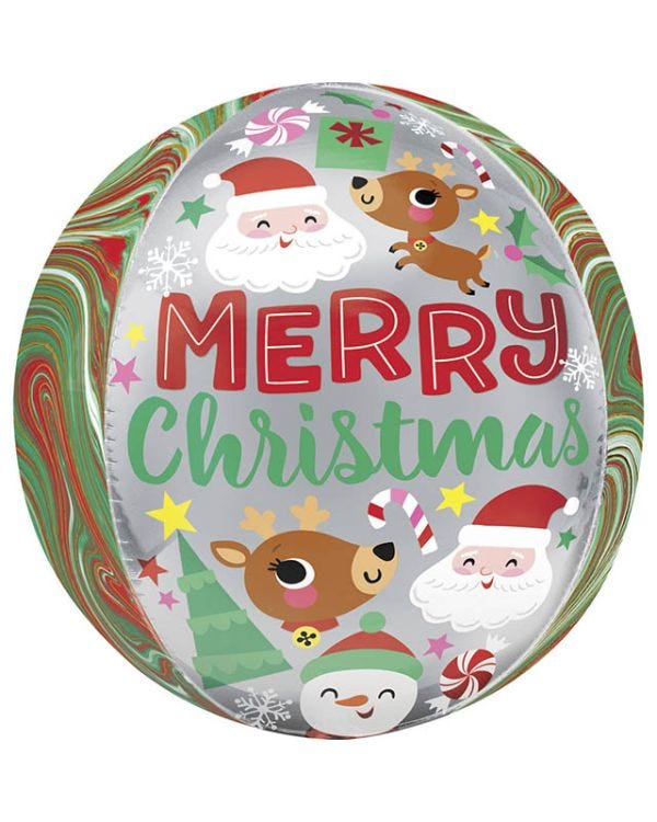 Christmas Buddies Orbz Balloon - 16&quot;