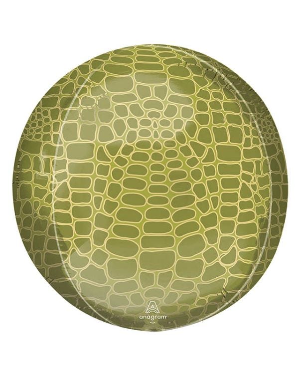 Alligator Print Orbz Balloon - 16&quot;
