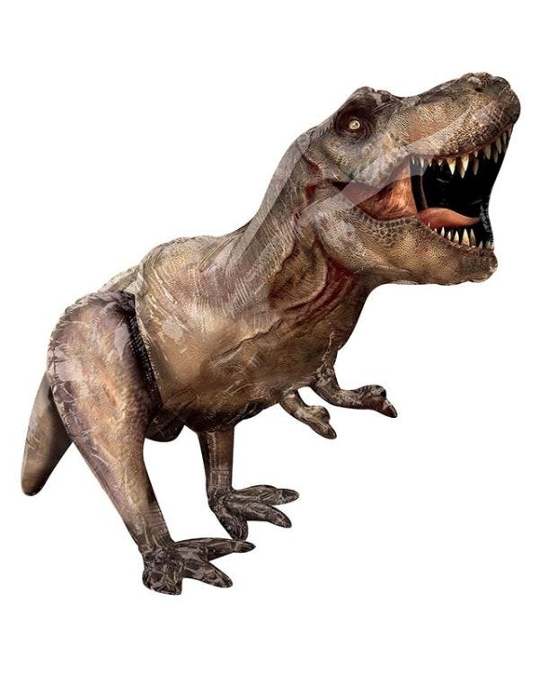Jurassic World Roar T-Rex Baloon - 28&quot; x 20&quot; Foil