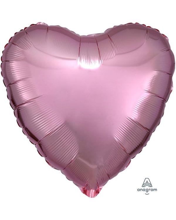 Rose Gold Heart Jumbo Foil Balloon - 28&quot;