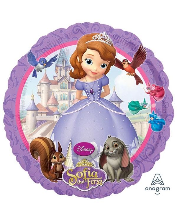 Disney Sofia The First Balloon - 18&quot; Foil