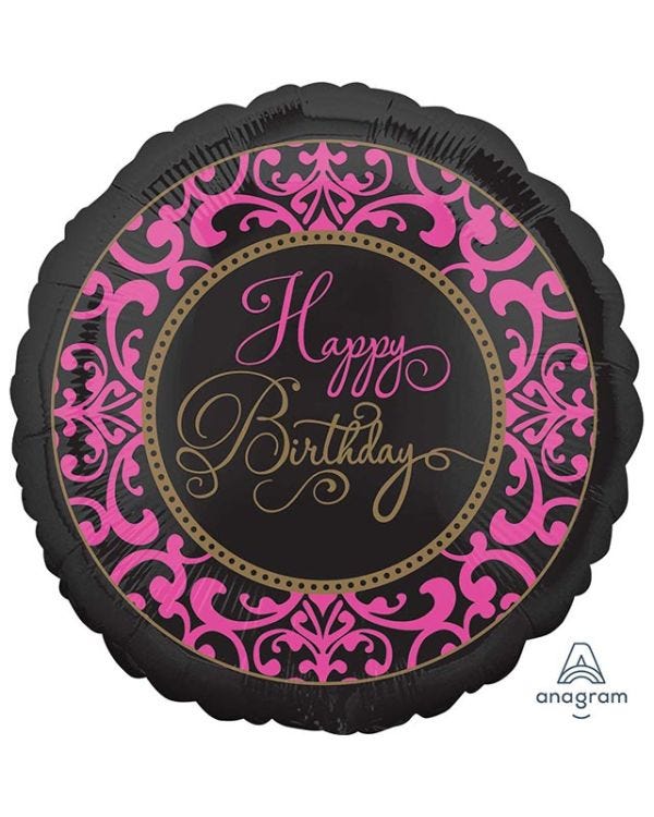 Happy Birthday Fabulous Celebration Balloon - 18&quot; Foil