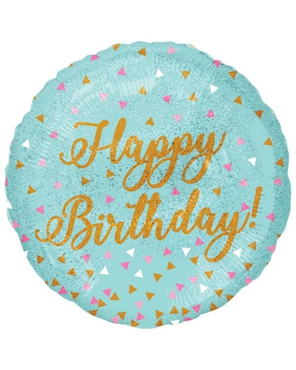 Woo Hoo Happy Birthday Balloon - 18&quot; Foil