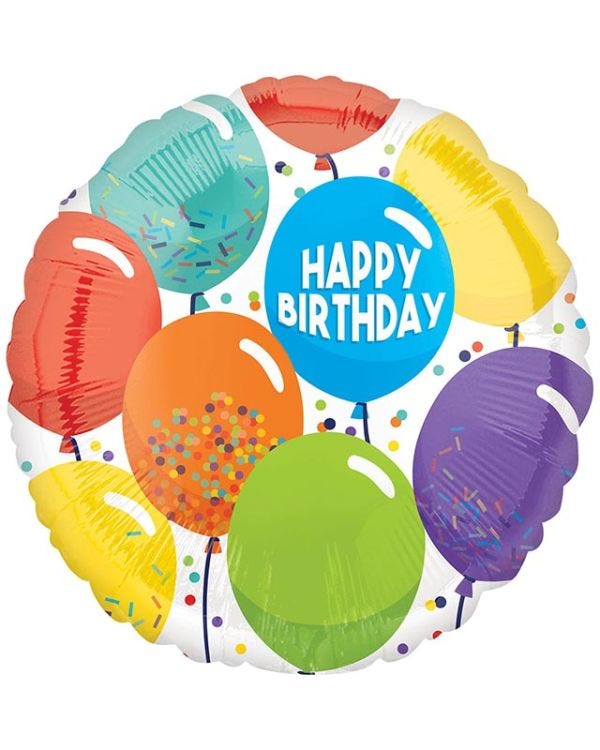 Balloons Happy Birthday Balloon - 18&quot; Foil
