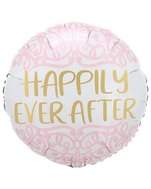Happily Ever After Balloon - 18&quot; Foil