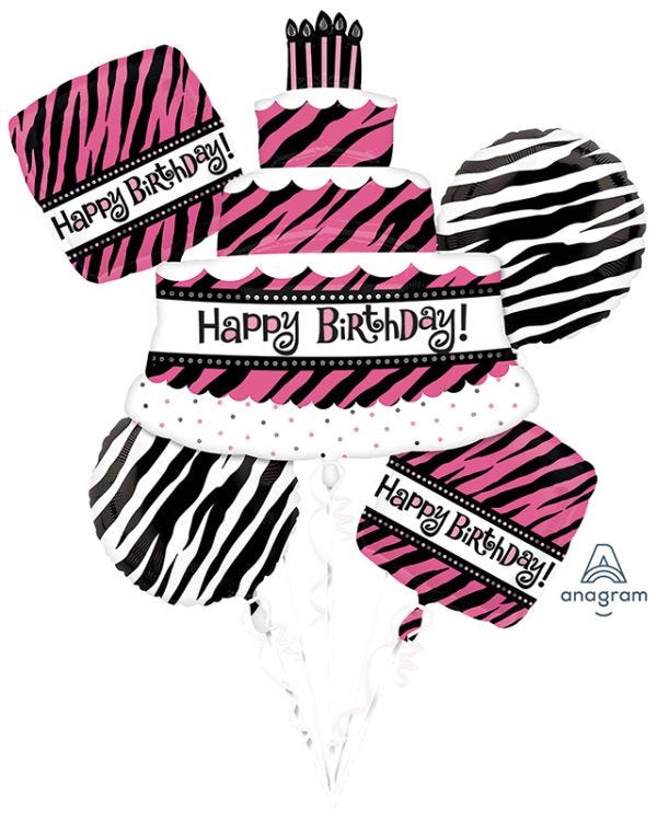 Oh So Fabulous Foil Balloon Bouquet (5pcs)