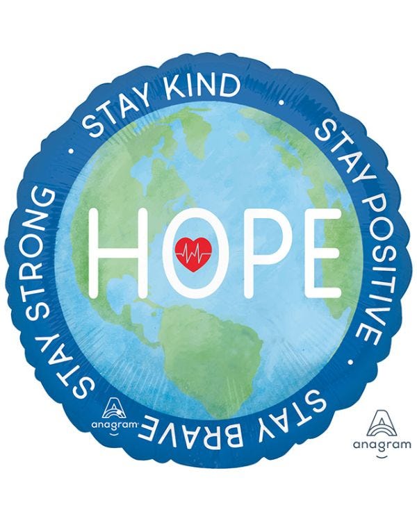 Hope Balloon - 18&quot; Foil