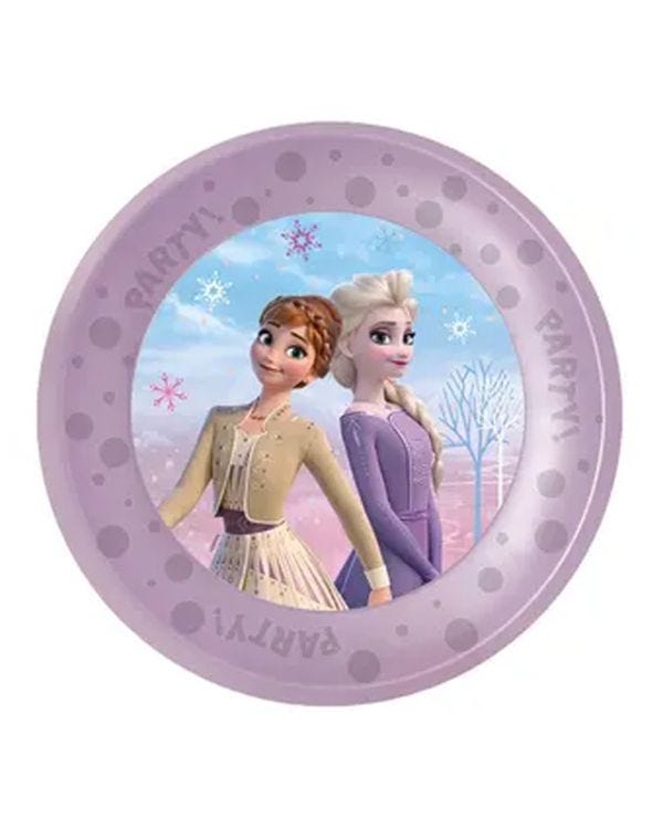 Disney Frozen Reuseable Plastic Party Plates (4pk)