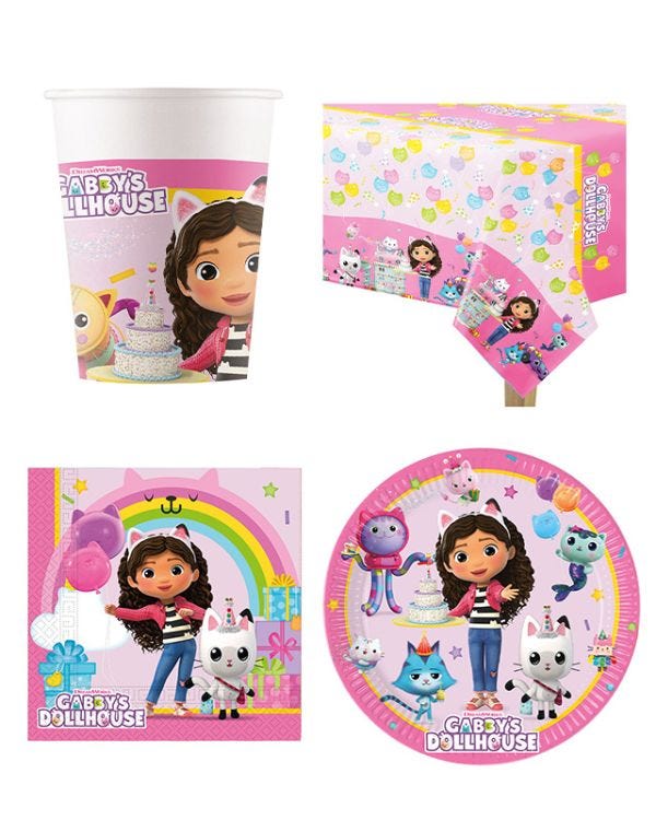 Gabby&#039;s Dollhouse Value Party Pack for 8