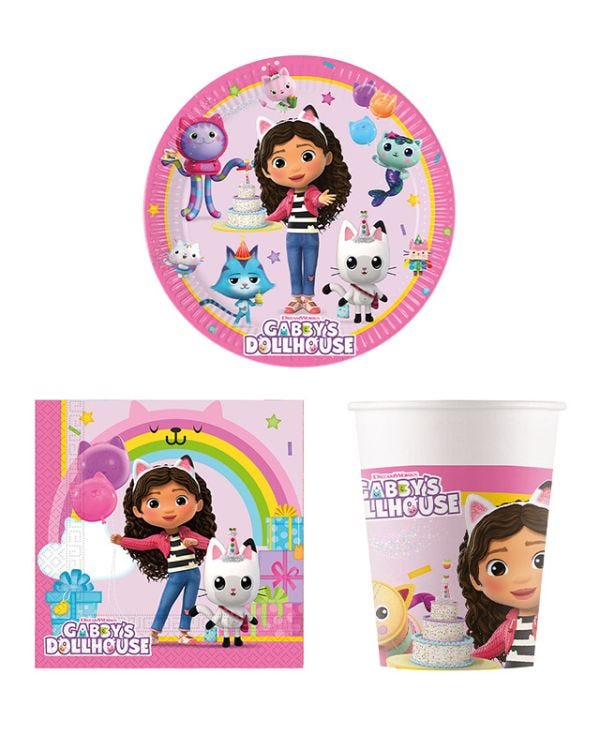 Gabby&#039;s Dollhouse Super Value Party Pack for 8