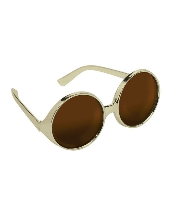 Bronze Round Glasses