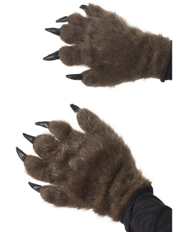 Hairy Monster Hands