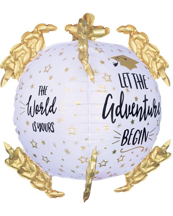 The World Is Yours UltraShape Balloon - 20&quot;