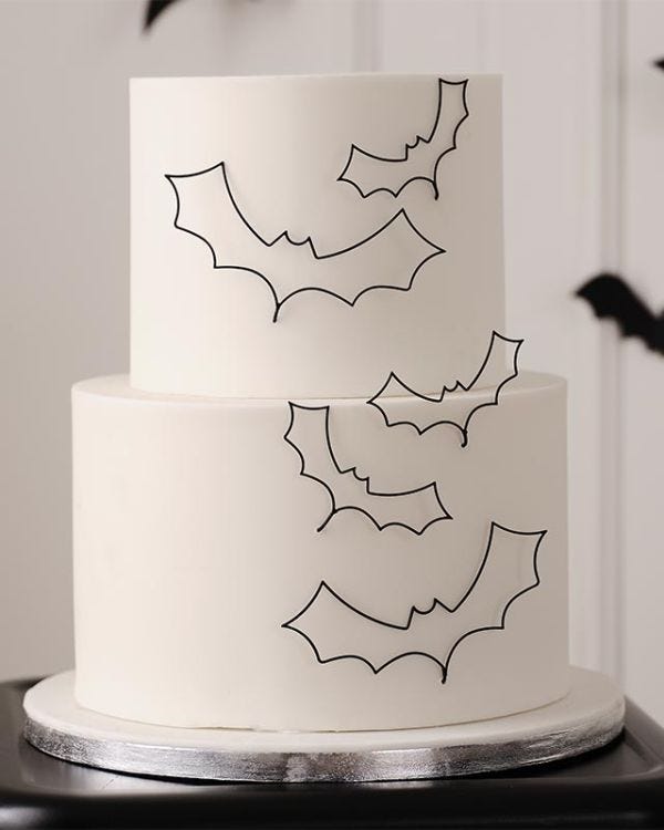 Bats Cake Decorations (5pk)