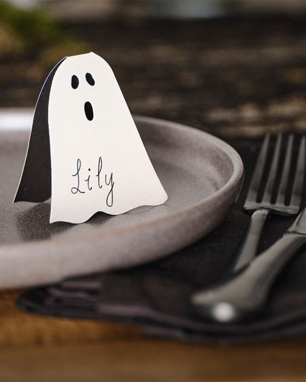 Ghost Paper Place Cards (6pk)