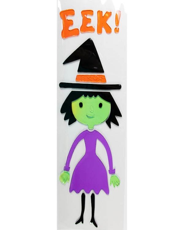 Witch Eek! Gel Cling - 15.5cm x 53cm