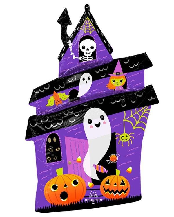 Haunted House SuperShape Balloon - 32&quot; Foil