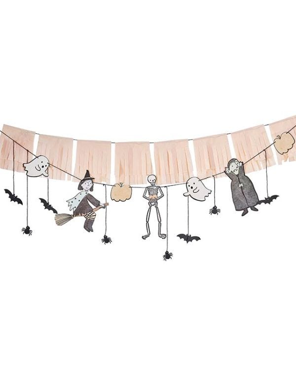Paper Bunting with Streamers &amp; Characters