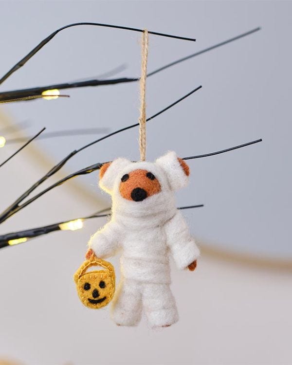 Trick or Treat Mummy Tree Decoration