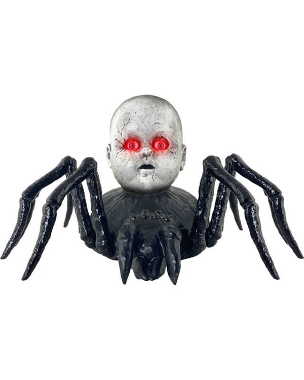 Animated Crawling Spider Doll