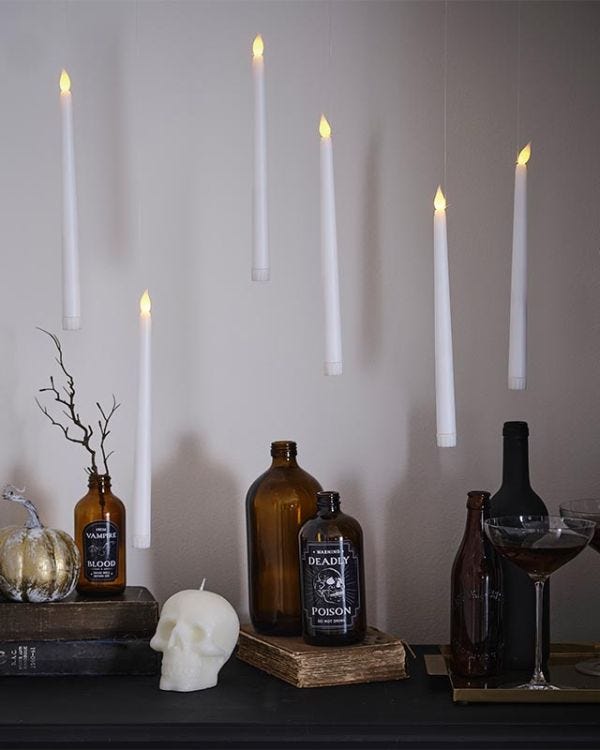 Light Up Floating Candles (6pk)