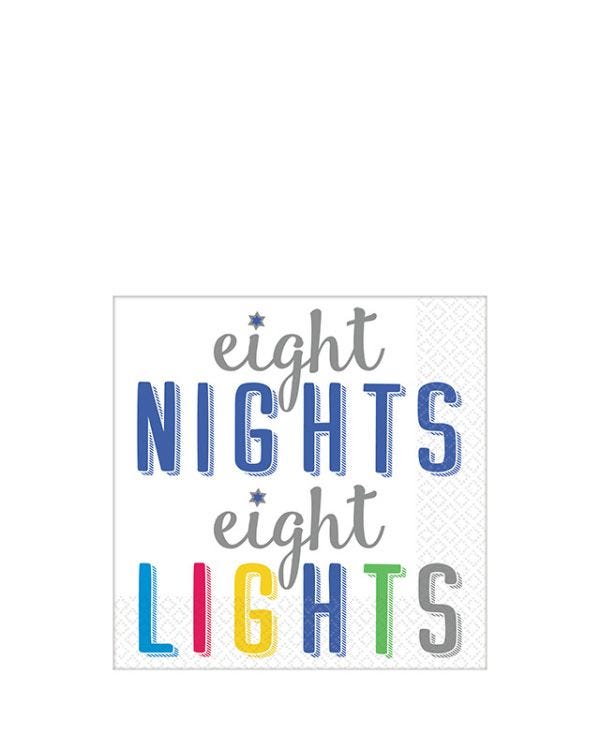 Hanukkah Paper Napkins - 25cm (16pk)
