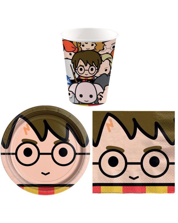 Harry Potter Cartoon Super Value Party Pack for 8