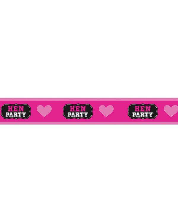 &#039;Hen Party&#039; Holographic Foil Banner - 2.7m