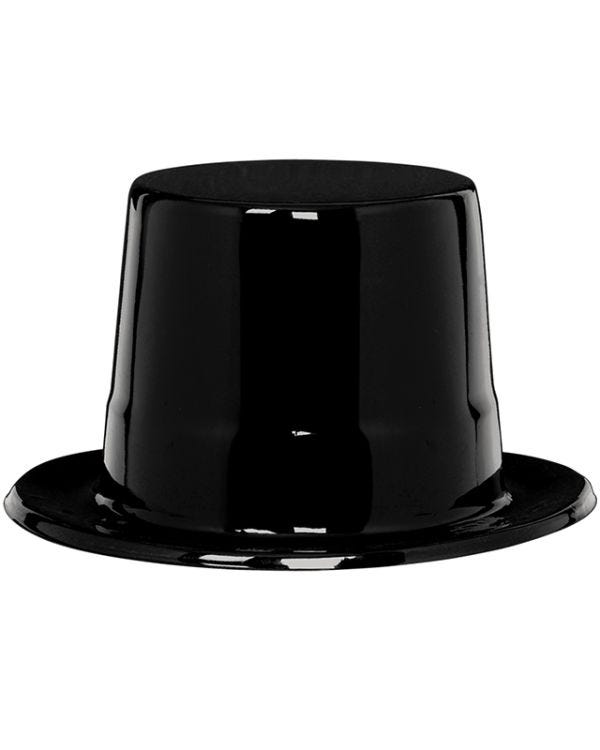 Hollywood Plastic Top Hat